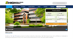 Desktop Screenshot of highrealestategroup.com